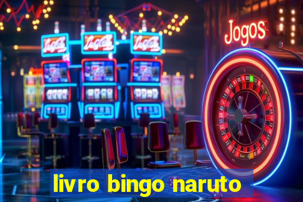 livro bingo naruto